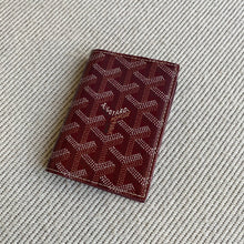 Load image into Gallery viewer, SAINT-MARC CARD HOLDER (BURGUNDY)