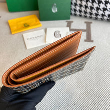 Load image into Gallery viewer, VICTOIRE WALLET (BLACK TAN)