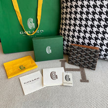 Load image into Gallery viewer, VICTOIRE WALLET (BLACK TAN)