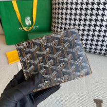 Load image into Gallery viewer, VICTOIRE WALLET (BLACK TAN)