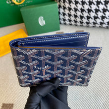 Load image into Gallery viewer, VICTOIRE WALLET (NAVY BLUE)