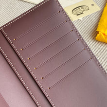 Load image into Gallery viewer, SAINT-LAMBERT WALLET (BURGUNDY)