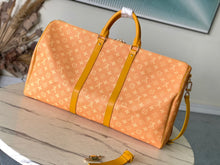 Load image into Gallery viewer, LOUIS KEEPALL BANDOULIERE MONOGRAM 55 (ORANGE)