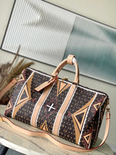 Load image into Gallery viewer, LOUIS KEEPALL BANDOULIERE DAMIER 50 (MONOGRAM ABSTRACT)