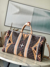 Load image into Gallery viewer, LOUIS KEEPALL BANDOULIERE DAMIER 50 (MONOGRAM ABSTRACT)