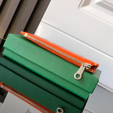 Load image into Gallery viewer, BOURBON ZIPPED CARD HOLDER (ORANGE)