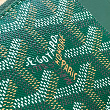 Load image into Gallery viewer, BOURBON ZIPPED CARD HOLDER (GREEN)