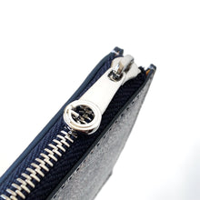 Load image into Gallery viewer, BOURBON ZIPPED CARD HOLDER (NAVY BLUE)