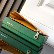 Load image into Gallery viewer, BOURBON ZIPPED CARD HOLDER (YELLOW)