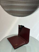 Load image into Gallery viewer, CC COW LEATHER WALLET AND PASSPORT HOLDER (BLACK)
