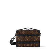 Load image into Gallery viewer, LOUIS HANDLE SOFT TRUNK BAG (BROWN)