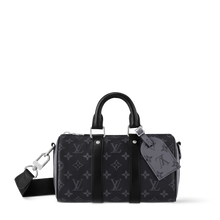 Load image into Gallery viewer, LOUIS KEEPALL BANDOULIERE 25 MONOGRAM (BLACK)