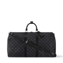 Load image into Gallery viewer, LOUIS KEEPALL BANDOULIERE 50 MONOGRAM (BLACK)