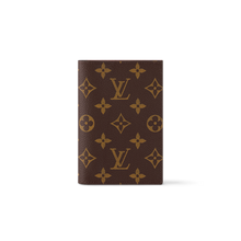 Load image into Gallery viewer, LOUIS CLASSIC MONOGRAM PASSPORT HOLDER (BROWN)