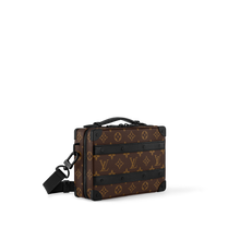 Load image into Gallery viewer, LOUIS HANDLE SOFT TRUNK BAG (BROWN)