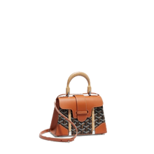 Load image into Gallery viewer, SAIGON STRUCTURE MINI BAG (BLACK TAN)