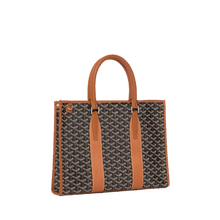 Load image into Gallery viewer, MORVAN DOCUMENT CASE (BLACK TAN)