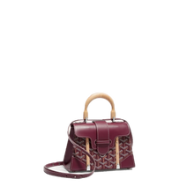 Load image into Gallery viewer, SAIGON STRUCTURE MINI BAG (BURGUNDY)