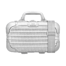 Load image into Gallery viewer, RIMOWA X CHRISTIAN OBLIQUE TRAVEL CASE (SLIVER)