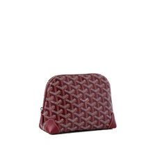 Load image into Gallery viewer, VENDOME COSMETIC POUCH (BURGUNDY)