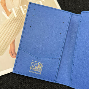 LOUIS VACATION PASSPORT HOLDER (BLUE)