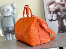 Load image into Gallery viewer, LOUIS KEEPALL BANDOULIÈRE 50 (ORANGE)
