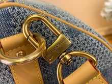 Load image into Gallery viewer, LOUIS KEEPALL BANDOULIERE 50 MONOGRAM DENIM

