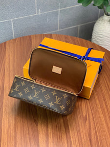 LOUIS TRIO PACKING CUBE MONOGRAM (BROWN)