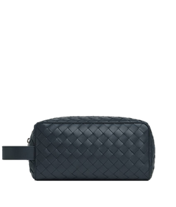 INTRECCIATO TRAVEL POUCH (BLACK)