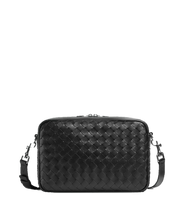 Load image into Gallery viewer, INTRECCIATO CAMERA BAG (BLACK)
