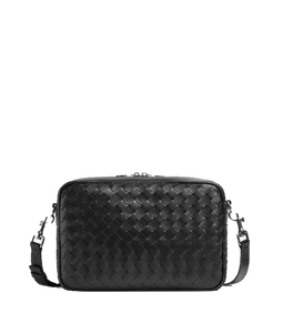 INTRECCIATO CAMERA BAG (BLACK)