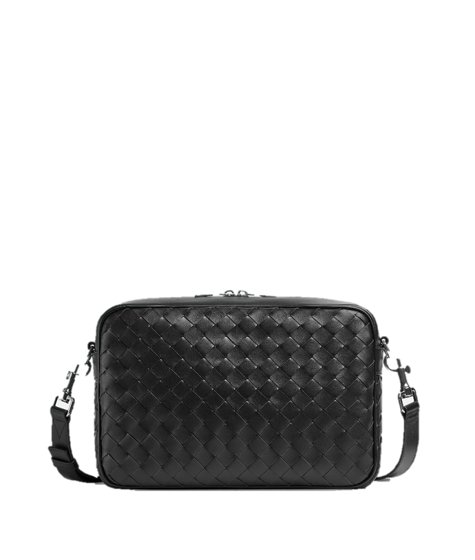 INTRECCIATO CAMERA BAG (BLACK)