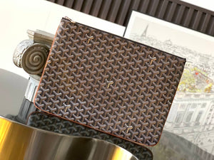 SENAT GM POUCH (BLACK TAN)