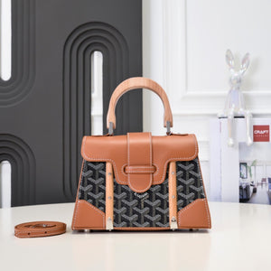 SAIGON STRUCTURE MINI BAG (BLACK TAN)