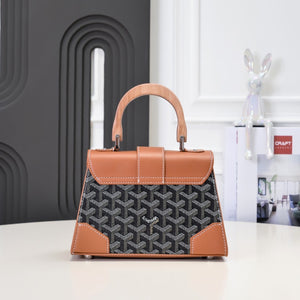 SAIGON STRUCTURE MINI BAG (BLACK TAN)