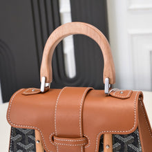 Load image into Gallery viewer, SAIGON STRUCTURE MINI BAG (BLACK TAN)
