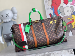 LOUIS KEEPALL BANDOULIERE 55 MONOGRAM (BROWN)