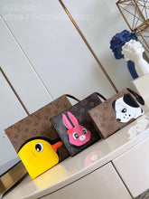 Load image into Gallery viewer, LOUIS TOILETRY MONOGRAM CARTOON TRIO POUCH
