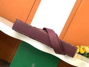 MORVAN DOCUMENT CASE (BURGUNDY)