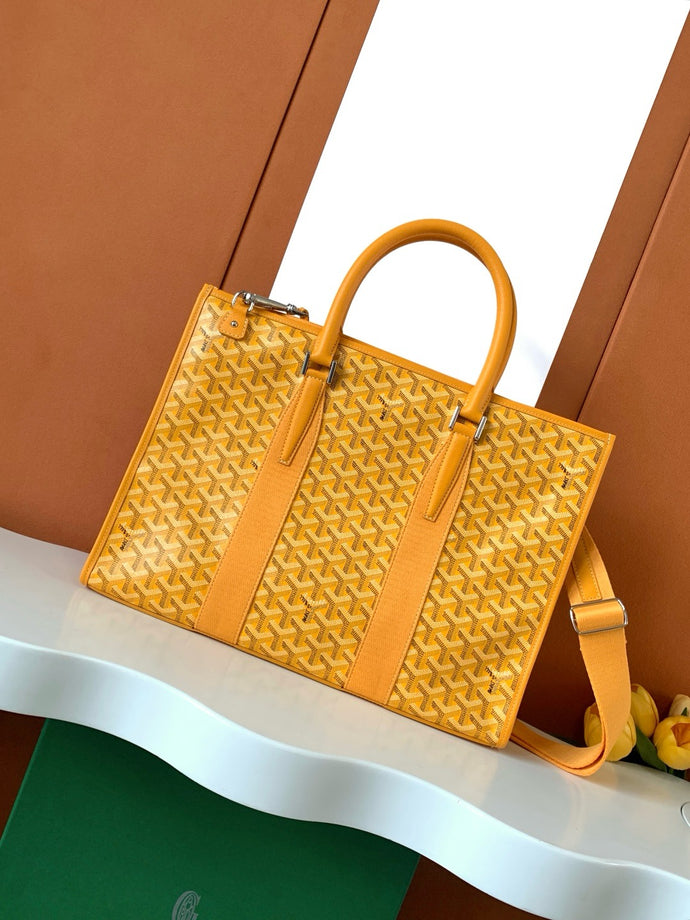 MORVAN DOCUMENT CASE (YELLOW)