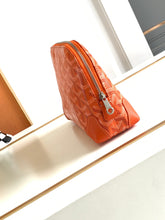 Load image into Gallery viewer, VENDOME COSMETIC POUCH (ORANGE)
