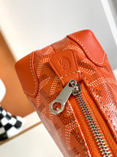 Load image into Gallery viewer, VENDOME COSMETIC POUCH (ORANGE)
