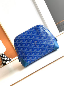 VENDOME COSMETIC POUCH (BLUE)