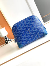Load image into Gallery viewer, VENDOME COSMETIC POUCH (BLUE)
