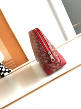 Load image into Gallery viewer, VENDOME COSMETIC POUCH (RED)
