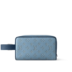 LOUIS LOCKER DOPP KIT (NAVY & SKY BLUE)