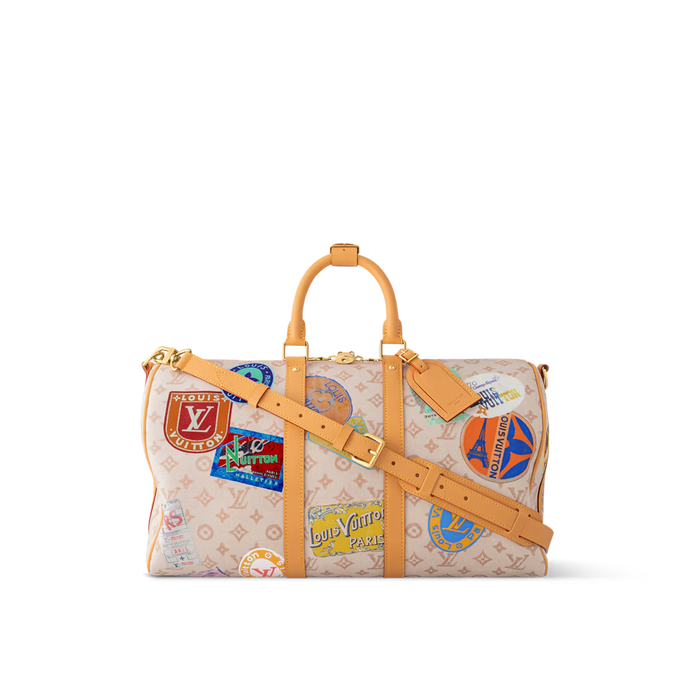 LOUIS KEEPALL BANDOULIERE 45 (MONOGRAM DUNE)