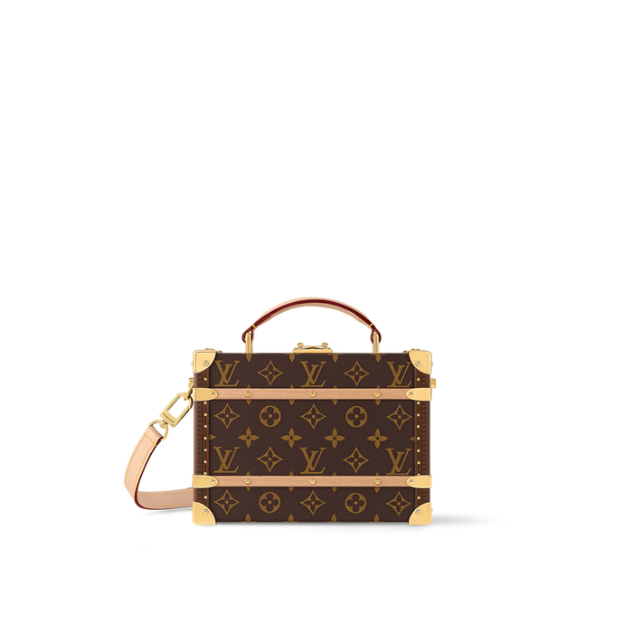 LOUIS MONOGRAM HANDLE TRUNK