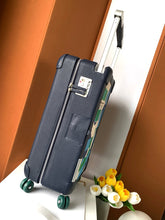 Load image into Gallery viewer, CABIN SUITCASE 24L (NAVY BLUE ABSTRACT)
