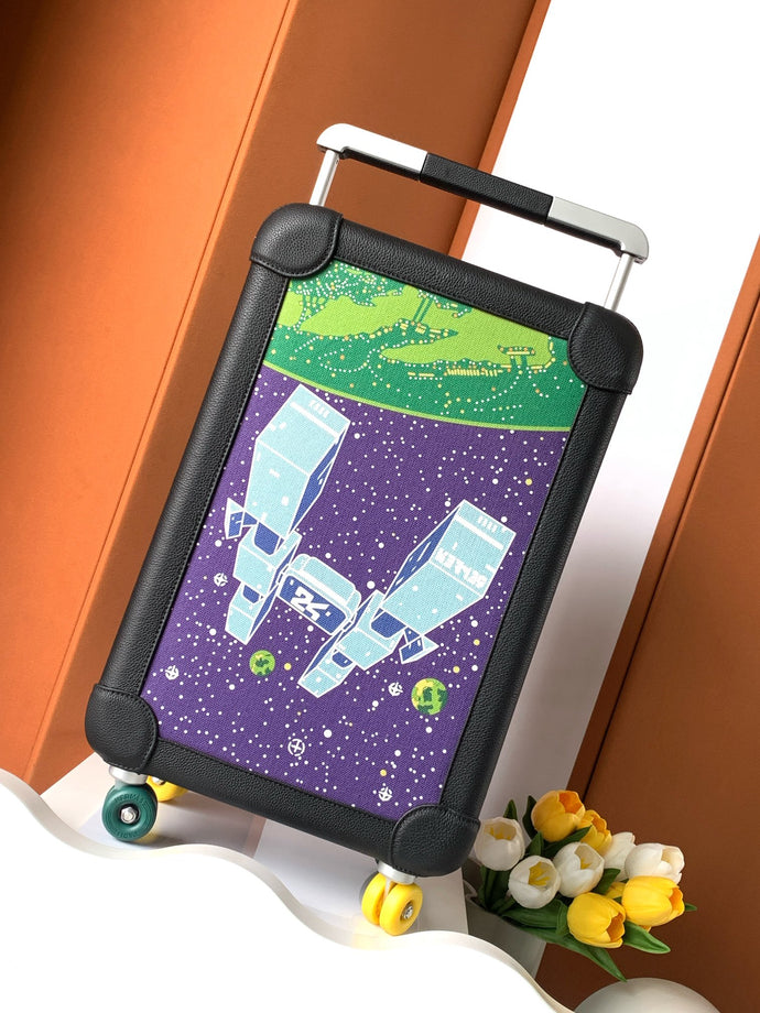 CABIN SUITCASE 24L (BLACK GALAXY)